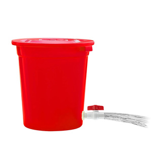 带水龙头水桶直通阀门水嘴排水泔水干湿过滤分离桶厨房厨余排水桶