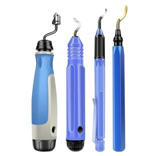 去毛刺刮刀工具刀塑料刀柄BS1010不锈钢倒角修边器内孔手柄刮刀片