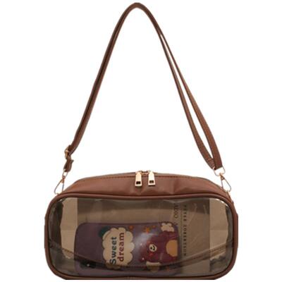 个性大容量透明果冻包