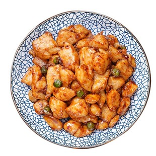 味知香奥尔良鸡丁半成品1kg冷冻腌制鸡丁肉商用披萨炒饭鸡肉粒