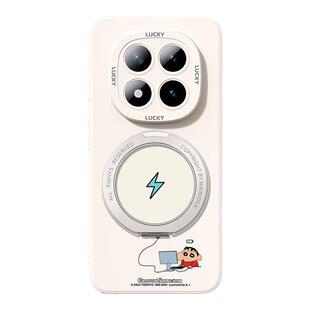 红米turbo5max手机壳带支架note15pro适用小米note13pro+新款redminote14/8/7/11tpro全包4/3适用10x套12c/9a