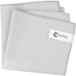 德国pedag皮鞋抛光布皮具上油上光擦鞋软布皮革除尘清洁护理棉布