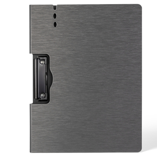 得力A4板夹多功能文件夹商务办公用品档案资料夹横版竖版会议垫板夹学生用书写垫板硬板加厚加硬可折叠本夹子