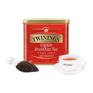 川宁进口英式早餐红茶散茶铁罐装茶叶精美礼盒年货送礼