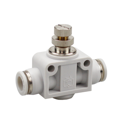 开票3D模型气管节流阀SA调速快接