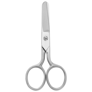 生活简码儿童剪刀安全手工剪纸专用剪刀辅食不锈钢圆头家用办公文具小剪子小号