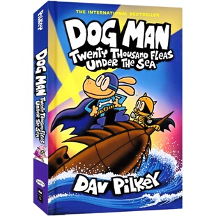 Dav Pilkey Dog Man Captain Underpants Cat Kid Comic Club 神探狗狗 内裤超人 小彼蒂的漫画俱乐部 漫画 英文原版进口儿童图书