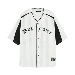【网眼透气】BD美式复古运动短袖T恤男插肩袖Vibe休闲宽松棒球衫