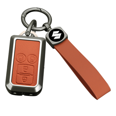 适用铃木SUZUKI XL7钥匙套solio swift吉姆尼hustler男ertiga包扣