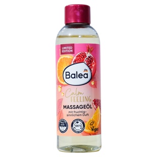 现货德国Balea芭乐雅葡萄籽甜橙石榴果香精油滋润按摩油100ml