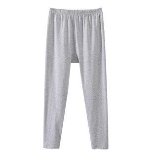 秋冬女士薄款高腰大码宽松纯棉秋裤内穿打底裤长裤保暖裤线裤衬裤