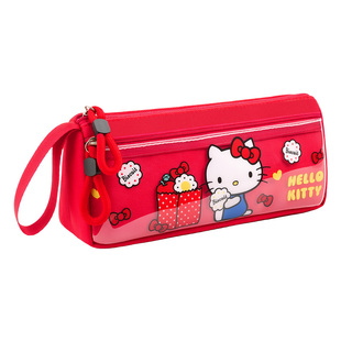 hellokitty笔袋正版女生2026新款大容量凯蒂猫铅笔袋女孩小学生文具盒女孩款铅笔盒小众不撞款高颜值文具笔袋