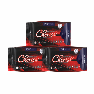 巧束医护级卫生巾超长夜用420mm