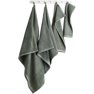 HM HOME居家布艺春季毛巾可挂式纯棉擦手巾洗脸巾1076719