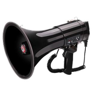 雷公王CR-87手持50W高音大功率喇叭户外扬声扩音器USB录音喊话器