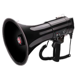 雷公王CR-87手持50W高音大功率喇叭户外扬声扩音器USB录音喊话器