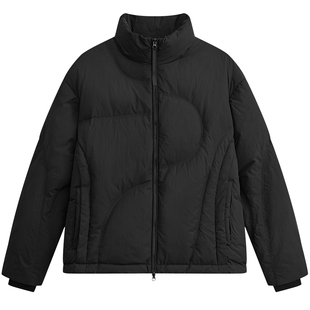 MODE COMMUTER | MC防水防晒功能梭织分割绗线设计感立领短款羽绒