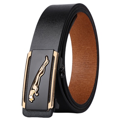 2025新款头层牛皮内穿方便无牙自动扣男士皮带真皮裤腰带潮流男款