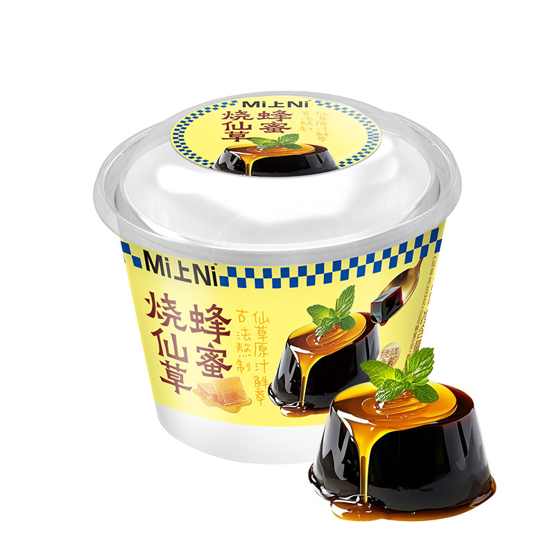 蜂蜜烧仙草黑凉粉免煮低卡无添加
