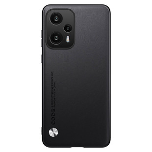 适用红米note12Turbo手机壳新款素皮小米note12turbo保护套redmi全包防摔tubo商务轻奢男女磨砂硅胶软壳