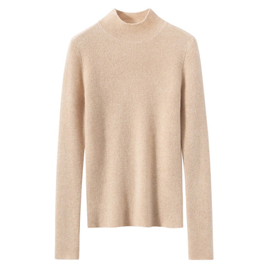 半高领羊绒衫女修身内搭保暖