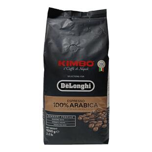 Delonghi/德龙咖啡豆金堡阿拉比卡金标意式浓缩进口纯黑咖啡豆1kg