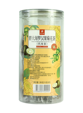 华方苑胖大海罗汉果菊花茶茶包