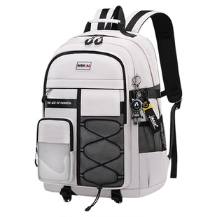 2025新款小学生初中生男减负护脊中学生书包高中女生大容量超轻男