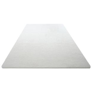 素色侘寂风地毯客厅茶几毯米白色奶油风高级感卧室床边地垫撸猫感