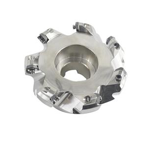 ASX平面铣刀盘 45度平面倒角刀盘 四方SEMT13T3刀片 钨钢抗震刀垫