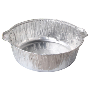 一次性外卖火锅打包盒酒精锅商用加热干锅炉锅仔烤鱼圆形锡纸盒