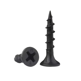 高强度干壁钉自攻螺丝木工钉黑色十字平头轻钢龙骨专用M3.5自攻丝