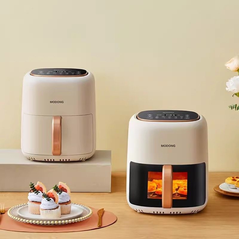 摩动可视空气炸锅家用电炸锅多功能一体6L大容量智能薯条机电烤箱,厨房电器,空气炸锅,淘宝优惠券,粉丝福利购,淘宝优惠卷