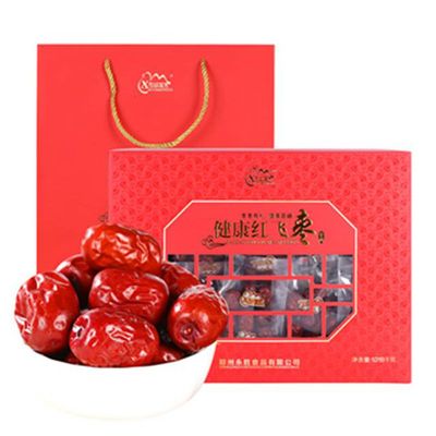 河南特产红飞红枣礼盒新郑大枣子