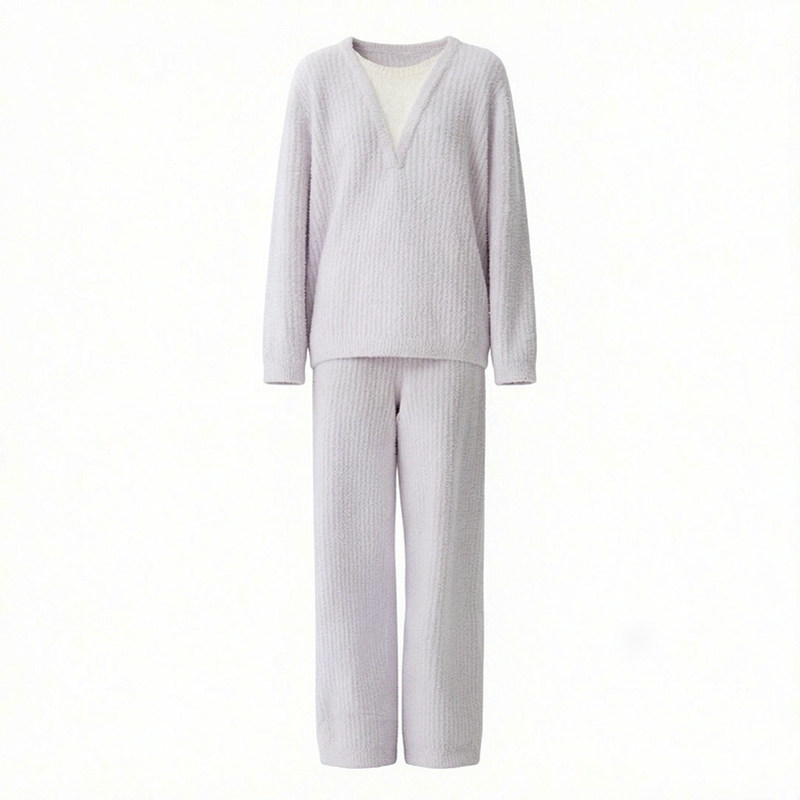 绝美!显白显脸小的绝美家居服