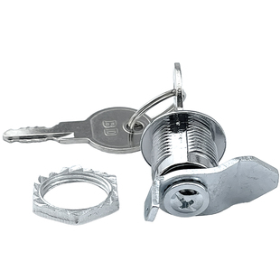 超市POS收银机钱箱锁柜台收钱机抽屉盒锁芯通用型收银台三挡锁头