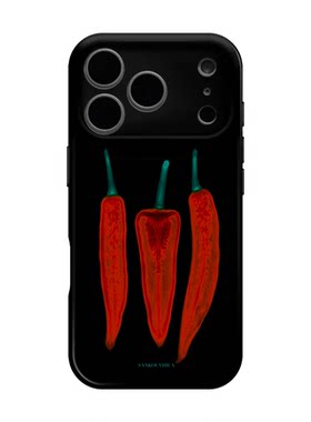 红辣椒 适用苹果iphone17promax手机外壳新款16原创艺术感设计15创意ins风超火14简约高级感轻奢13小众不撞款