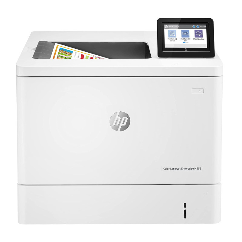 全新HP惠普M555/554dn替553彩色激光打印机办公A4高速自动双面