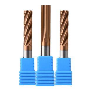 KK DUK钨钢涂层螺旋直槽机用铰刀H6H7H8高精合金绞刀0.15-20加长