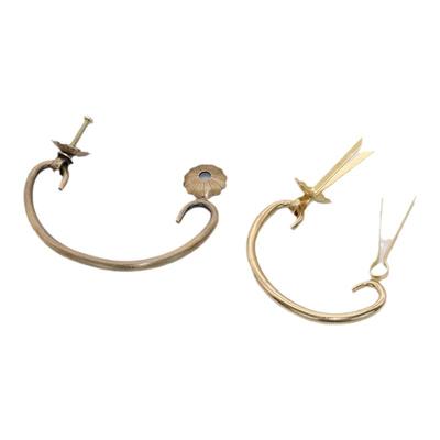 全铜抽屉柜门中式古典横拉手