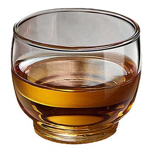 茶杯喝茶玻璃杯家用功夫茶具套装透明水杯主人杯单杯带把小品茗杯