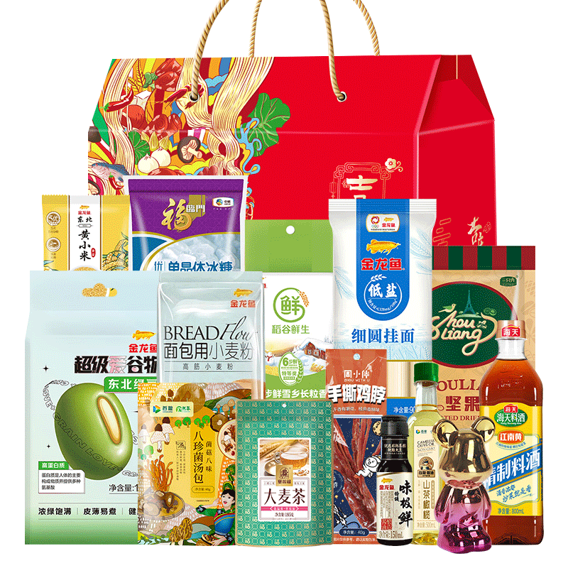 【热销10万+】新年货粮油伴手礼