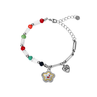 VOYAGE多巴胺彩色串珠手链女生夏日饰品手环轻奢小众精致手串手镯