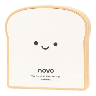 NOVO吐司九色眼影盘 哑光大地色眼影盘2024新款日常淡妆超火 彩妆