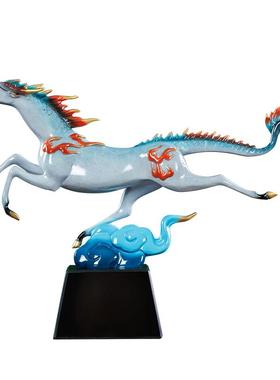 《马到成功》全铜马摆件开业贺礼