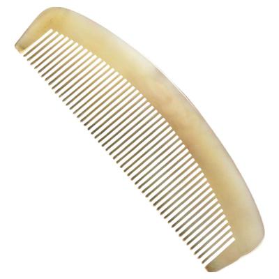 牛角梳子宽齿手柄养发防静电