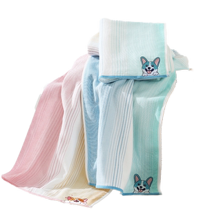 全棉时代成人纯棉纱布浴巾抗菌吸水速干男女家用毛巾浴巾