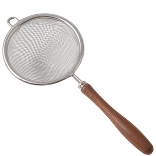 肆月304不锈钢豆浆过滤网筛家用超细密漏勺多功能厨房浮沫油渣