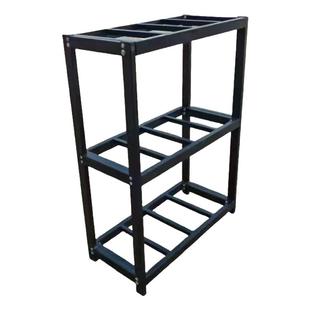 多层鱼缸架子龟缸底座组缸水族馆展示架鱼缸支架金属加粗加厚层架