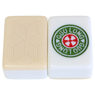 国丰菱形国隆GUOLONG双玉玉石麻将牌机用家用棋牌室蓝田玉土豪金